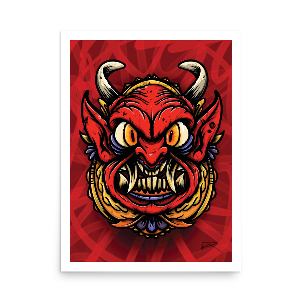 Demon print