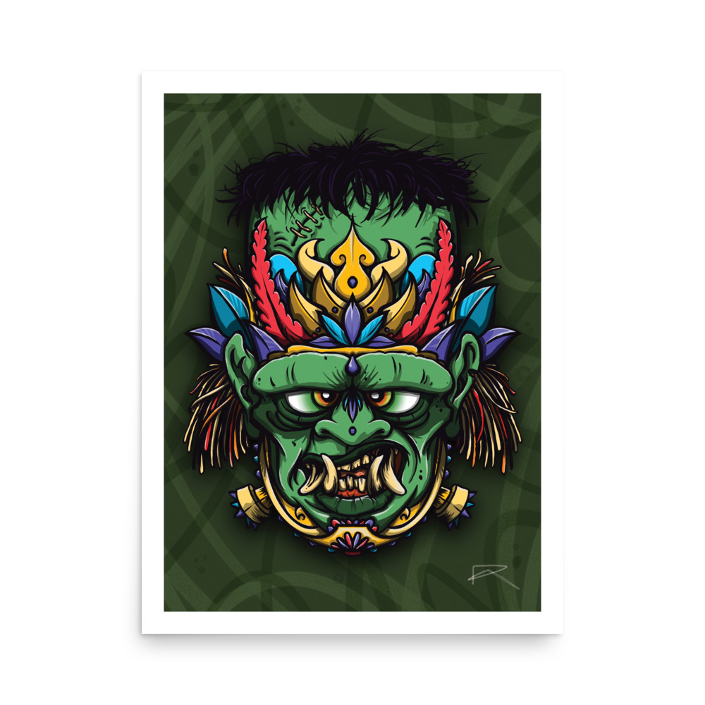Frankenstein print