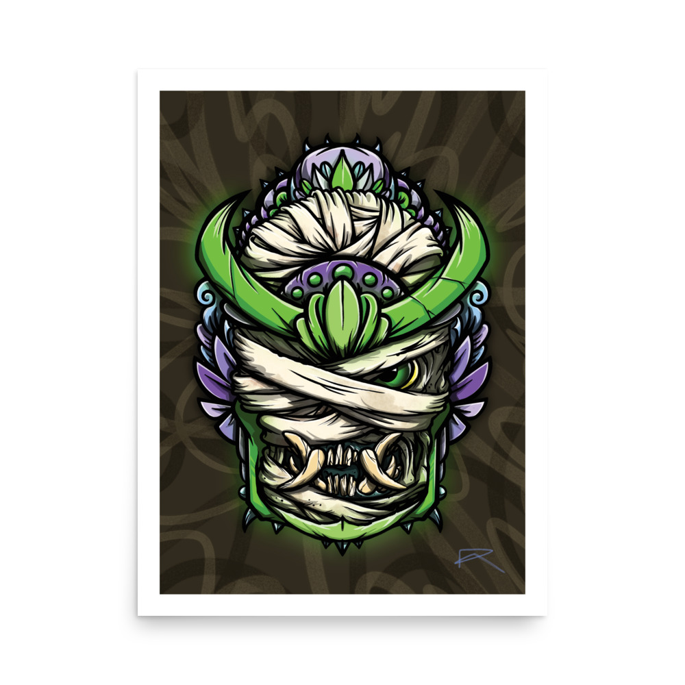 The mummy print