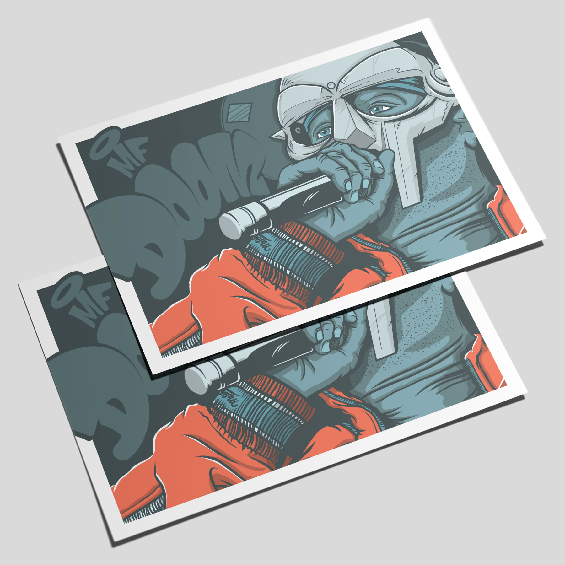 MF Doom Breakout Art Print