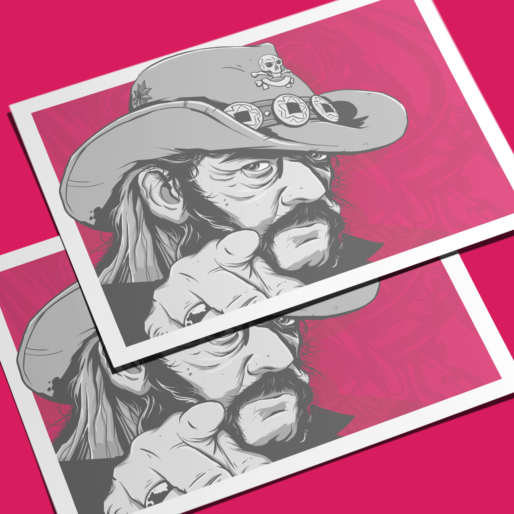 Lemmy Breakout Art Print