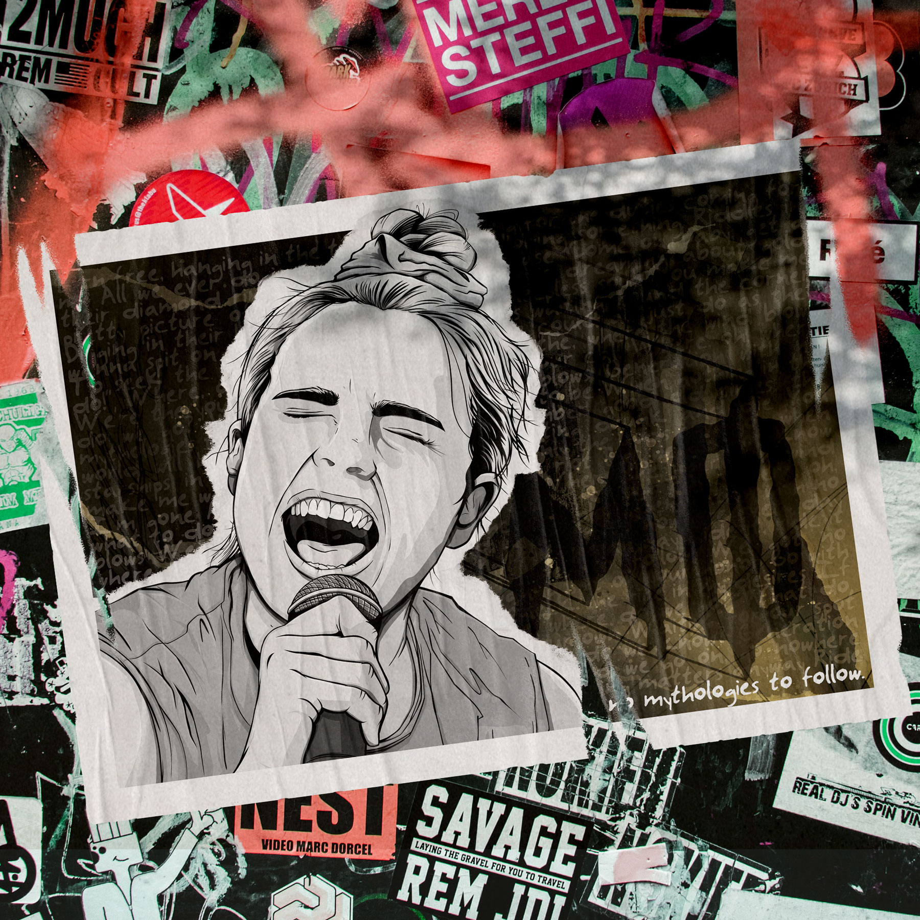 MØ NMTF Breakout Art Print - View 3